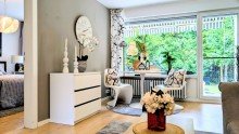 Wohnzimmer Gartenwohnung  Terrassia  in Moers-Vennikel | Provisionsfrei