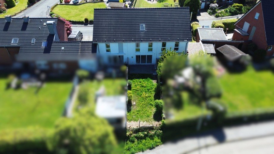 Drohnenfoto Reihenhaus Werne