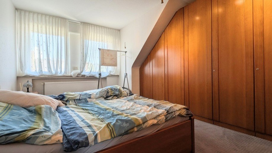 Schlafzimmer Dachgeschosswohnung Oberhausen