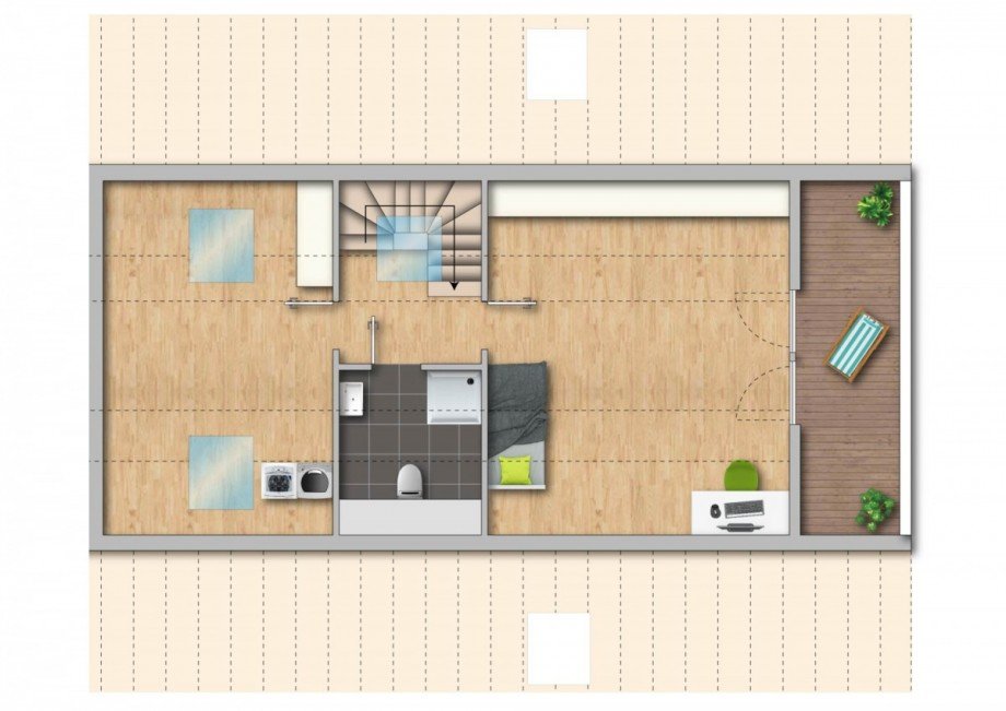 Grundriss Wohnung 8 Maisonette Etagenwohnung D�sseldorf