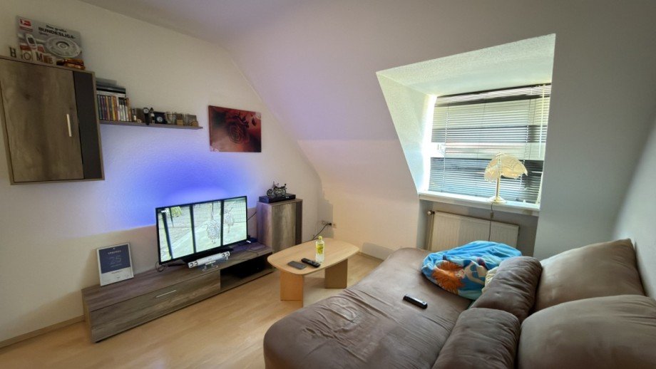 Wohnzimmer Dachgeschosswohnung Hagen