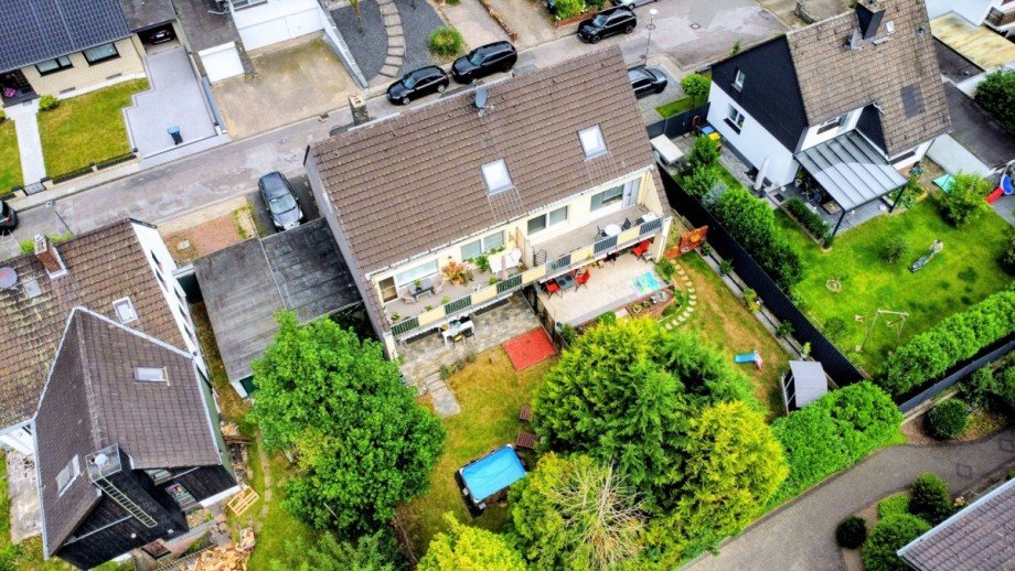 Drohnenaufnahme Erdgeschosswohnung Moers / Vennikel