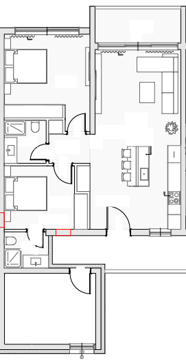 Grundriss Etagenwohnung Duisburg / Alt-Hamborn