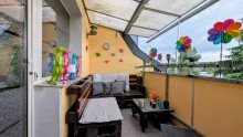 3. OG Balkon Haus  Stadtleben  mit Garten in Duisburg-Duissern