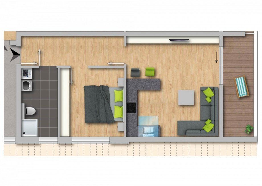 Grundriss Wohnung 9 Etagenwohnung D�sseldorf