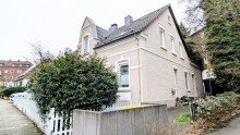 Stra�enansicht  Faktorhaus 14,8  - Haus im Haus mit Garten und Stellplatz