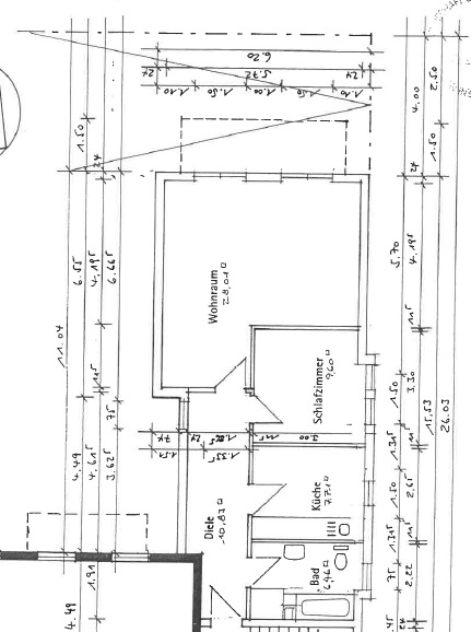 Grundriss Etagenwohnung Meerbusch / B�derich