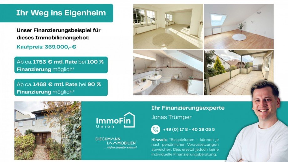 Finanzierungsbeispiel Reihenmittelhaus Fr�ndenberg