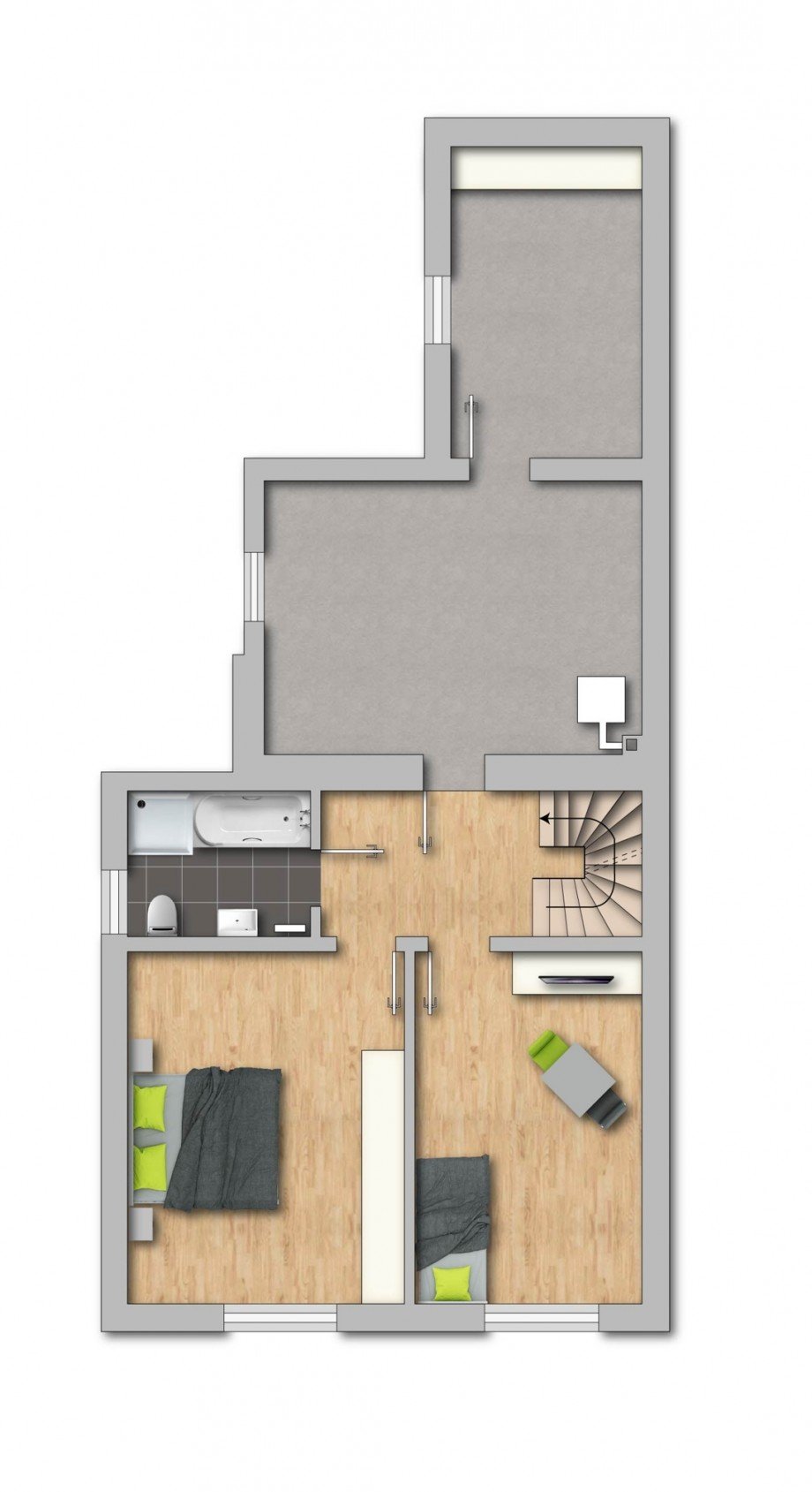 Bungalow KG Zweifamilienhaus Duisburg / Walsum