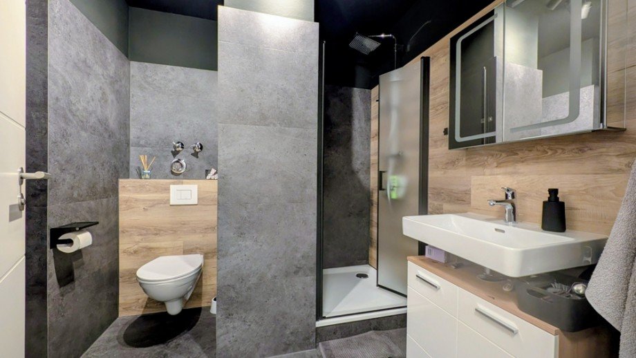 Modernes Duschbad Etagenwohnung M�lheim an der Ruhr