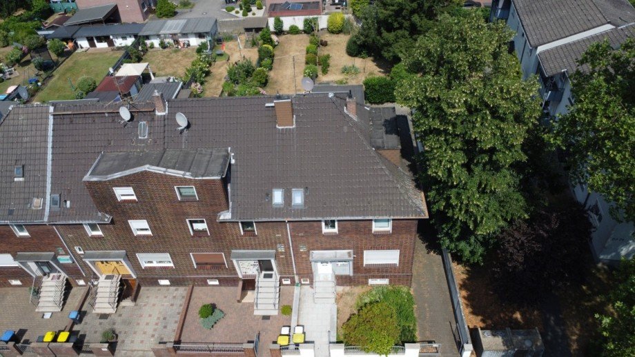 Luftaufnahme Reihenendhaus Duisburg