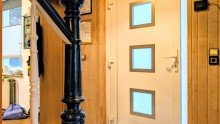Eingangst�r  Faktorhaus 14,8  - Haus im Haus mit Garten und Stellplatz
