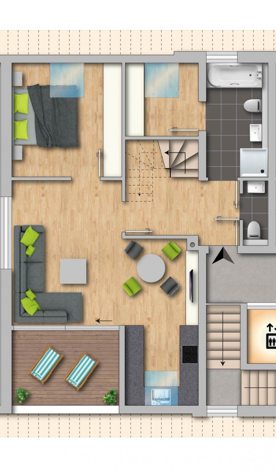 Grundriss Wohnung 7 Etagenwohnung D�sseldorf