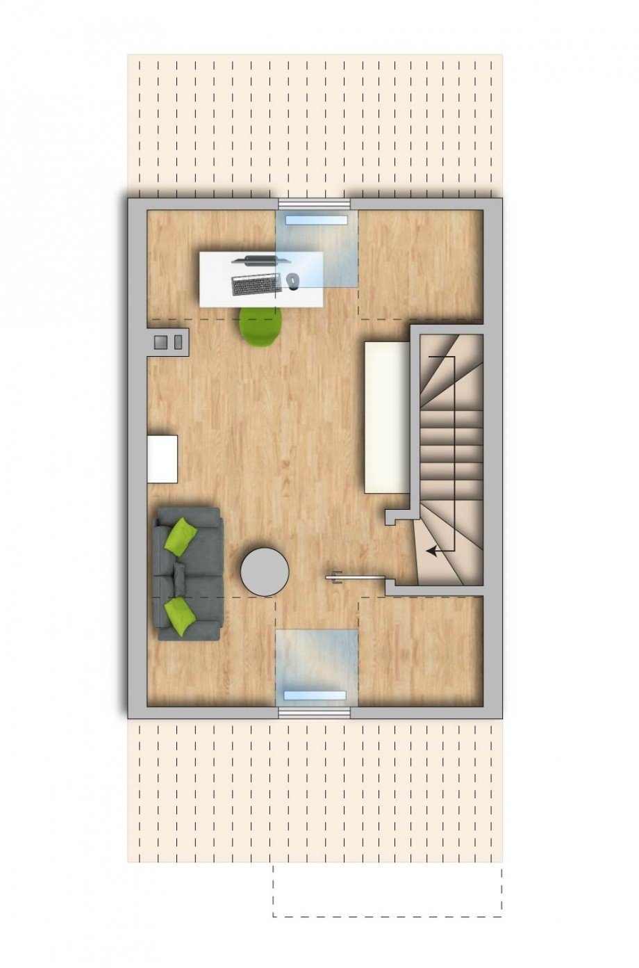 Grundriss DG Einfamilienhaus Hemer