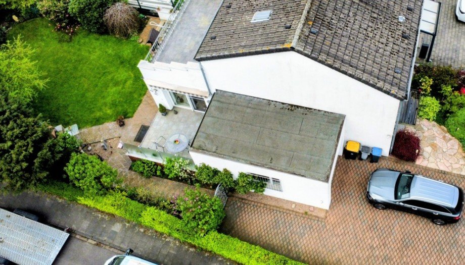 Luftaufnahme Doppelhaush�lfte Duisburg