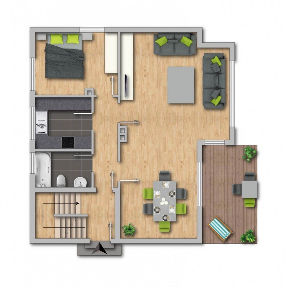 Erdgeschoss Einfamilienhaus Menden