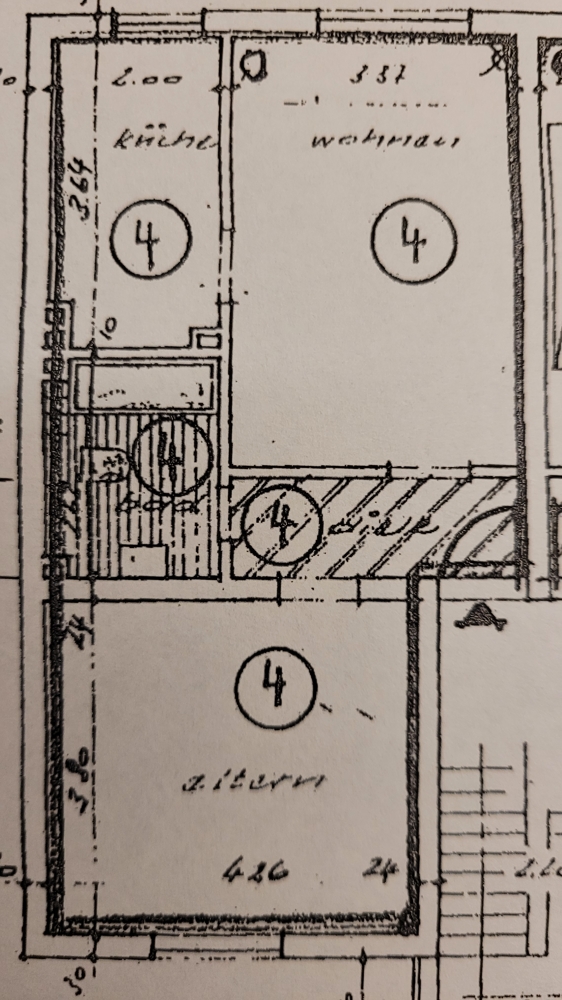 Grundriss Etagenwohnung Oberhausen
