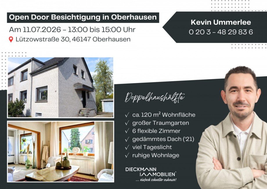 Open Door Information Doppelhaush�lfte Oberhausen
