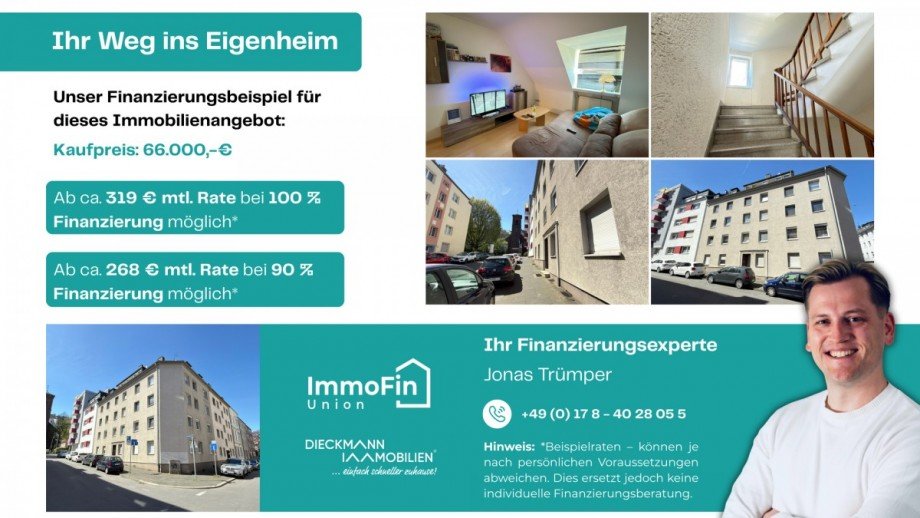 Finanzierungsbeispiel Etagenwohnung Hagen