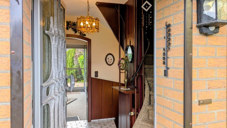 Eingangsbereich Reihenmittelhaus Duisburg