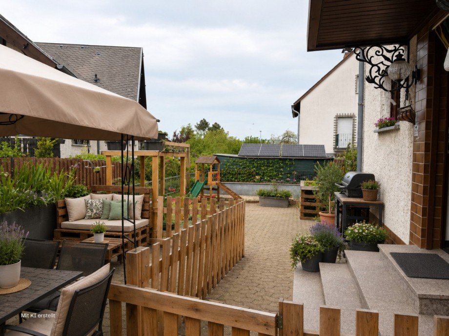 Garten KI Einfamilienhaus Saffig