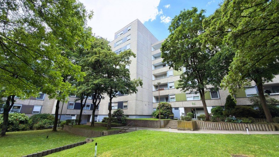 Geb�udeansicht Etagenwohnung Schwerte Wandhofen
