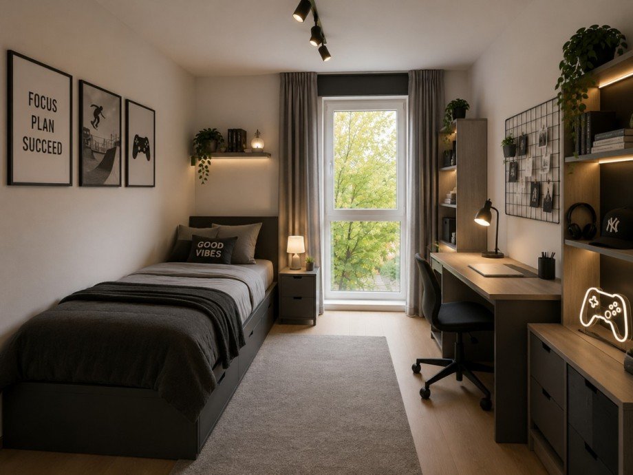 Beispiel Arbeitszimmer Reihenhaus Werne