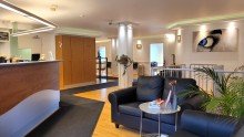Empfangsbereich Barrierefreie B�ro- und Praxisfl�chen mit elegantem Empfangsbereich