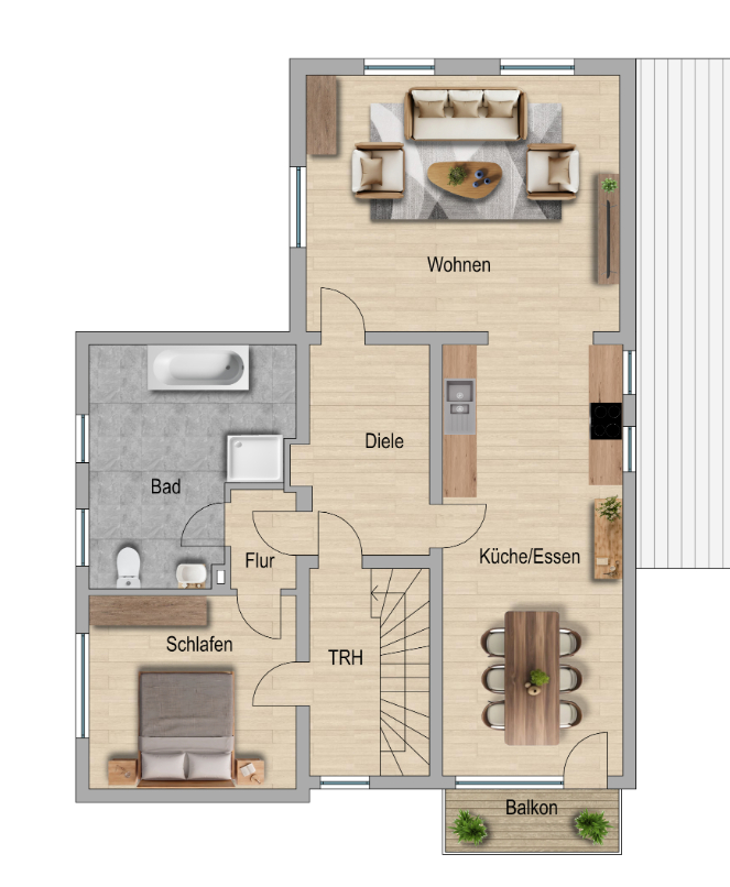 Obergeschoss Zweifamilienhaus Duisburg