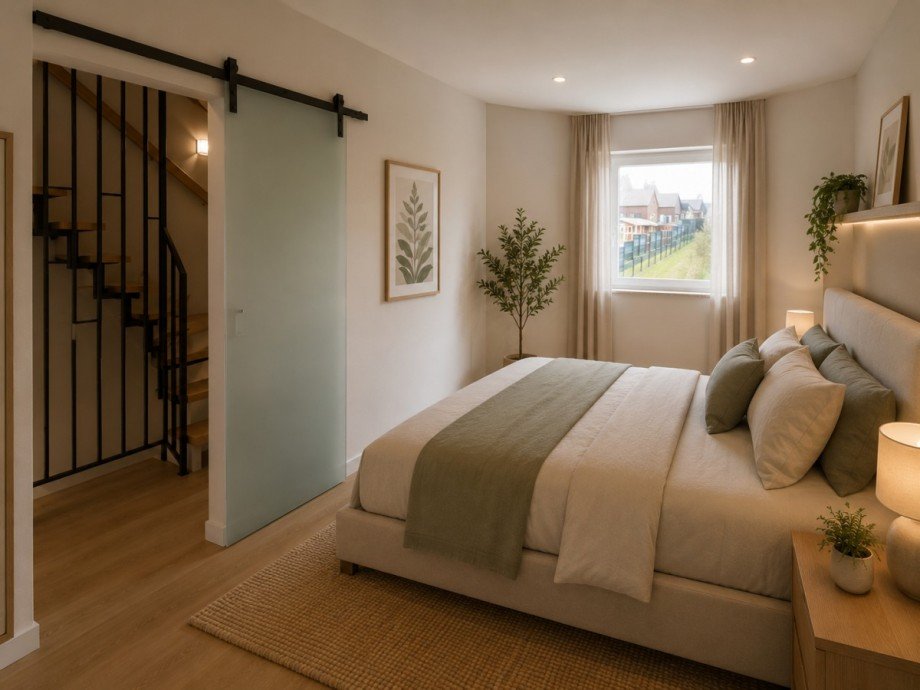 Beispiel Schlafzimmer Reihenhaus Werne
