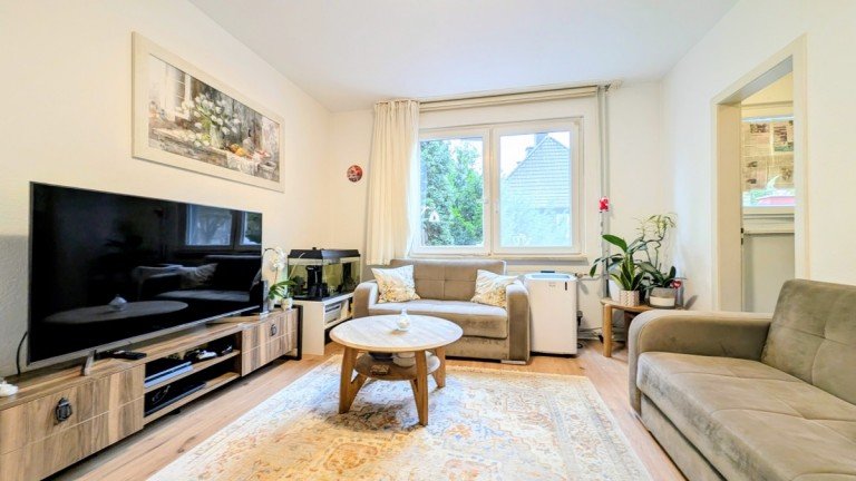 Wohnzimmer Duisburg / Duissern Etagenwohnung Wohnung Baumallee in Duisburg-Duissern