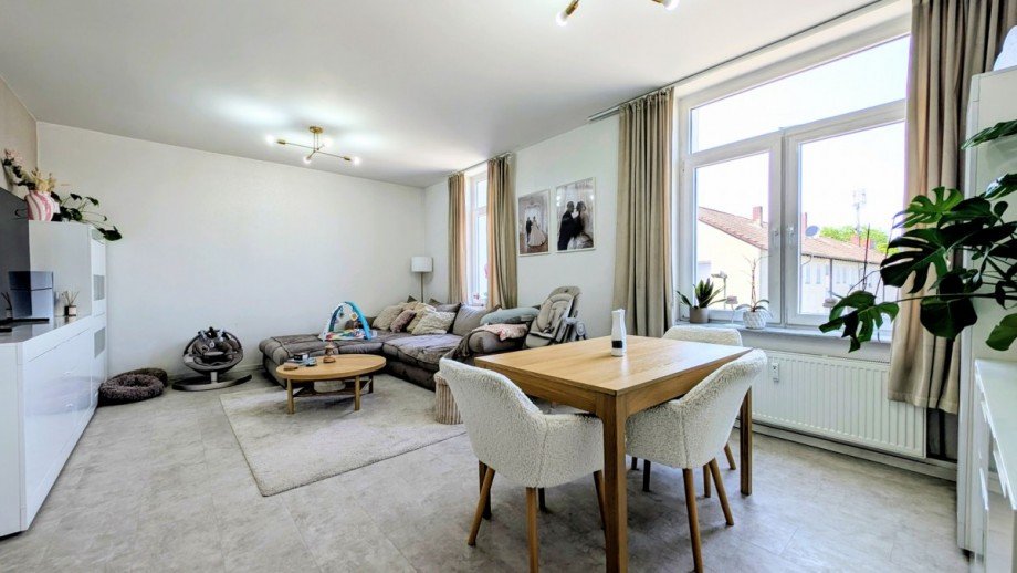 Wohnzimmer Etagenwohnung Duisburg