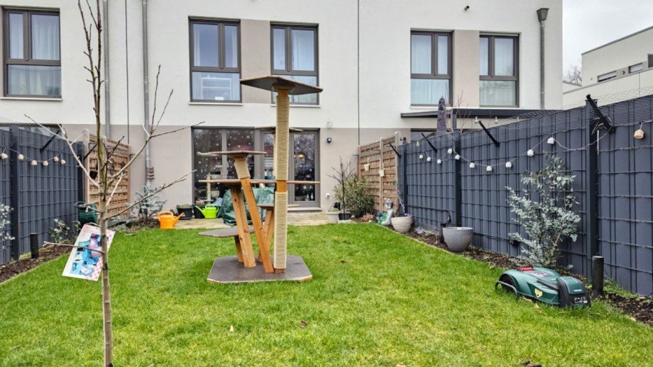 Gartenansicht Reihenmittelhaus Duisburg