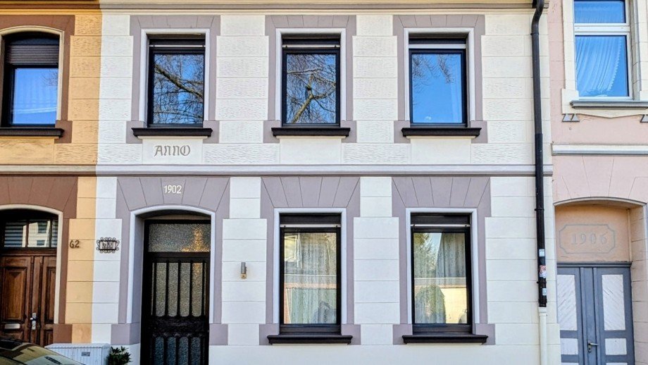 Aussenansicht Reihenmittelhaus Duisburg