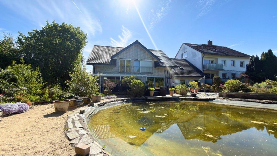 Gartenteich Einfamilienhaus Paderborn