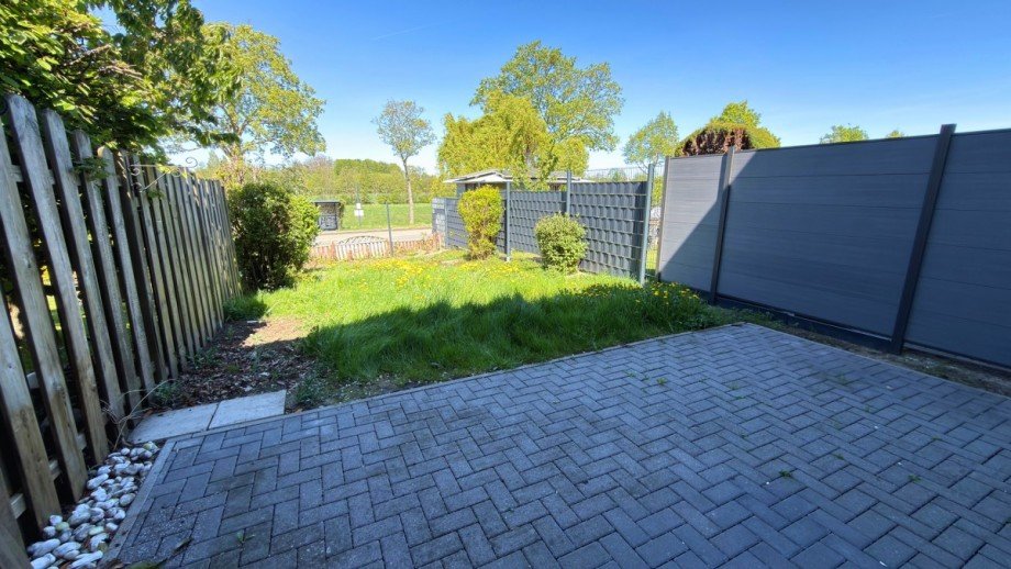 Garten : Terrasse Reihenhaus Werne