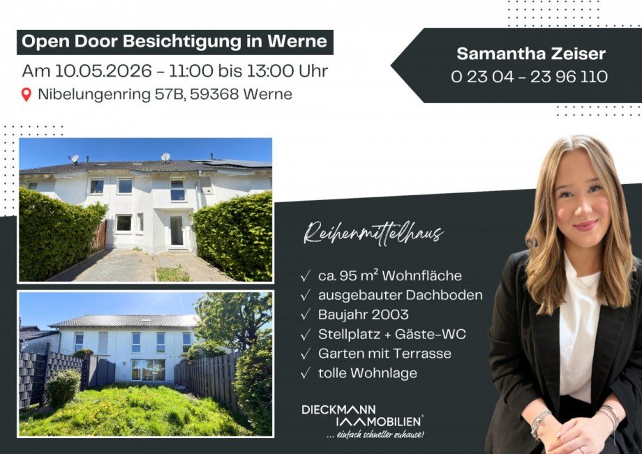 Open Door Besichtigung Reihenhaus Werne