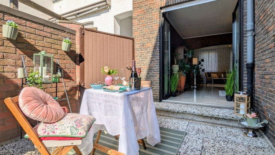 Terrasse Reihenmittelhaus Duisburg