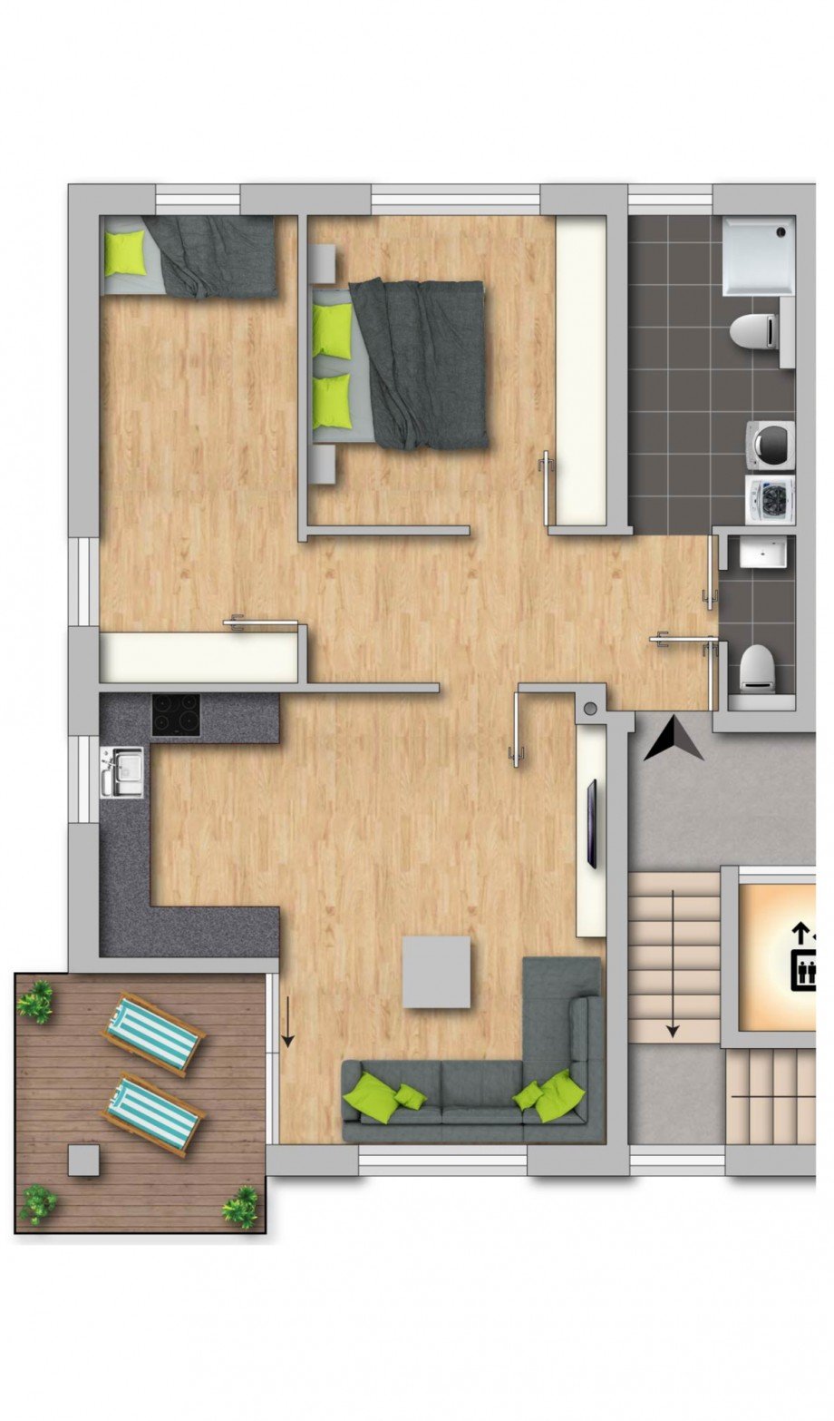 Grundriss Wohnung 4 Etagenwohnung D�sseldorf
