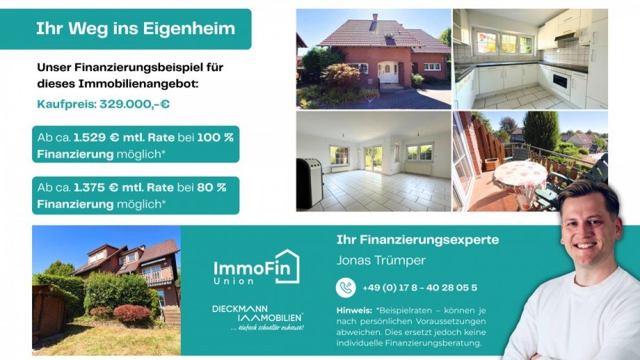 Finanzierungsbeispiel Doppelhaush�lfte Schwerte