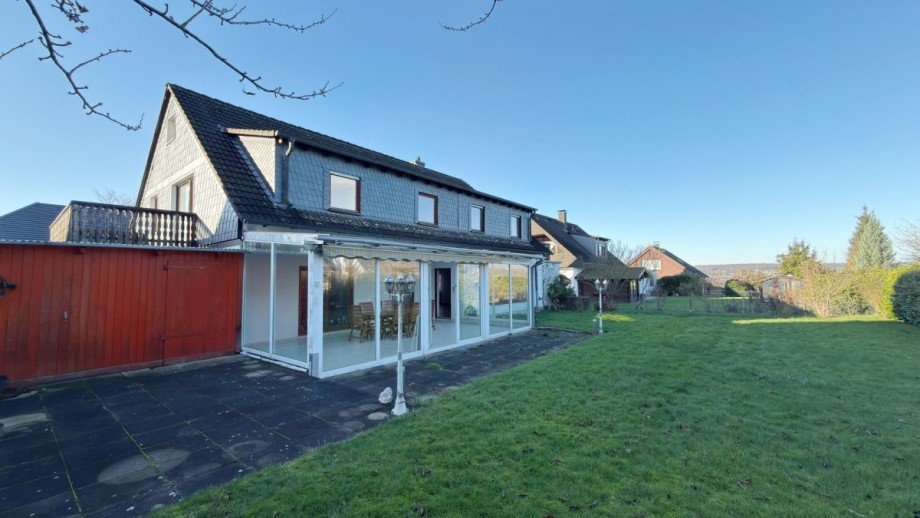 R�ckseite Zweifamilienhaus Schwerte