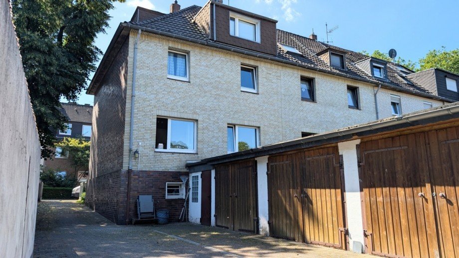 Hofansicht Reihenendhaus Duisburg