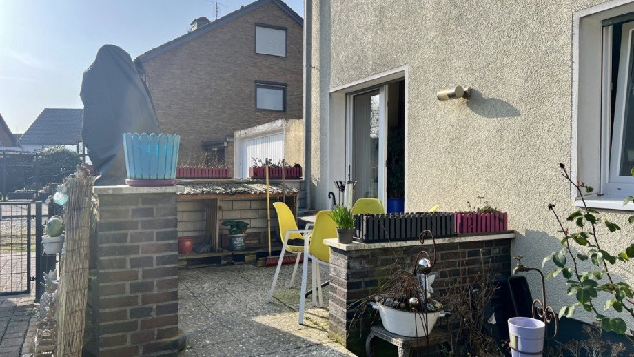 Terasse Erdgeschosswohnung Duisburg / Baerl
