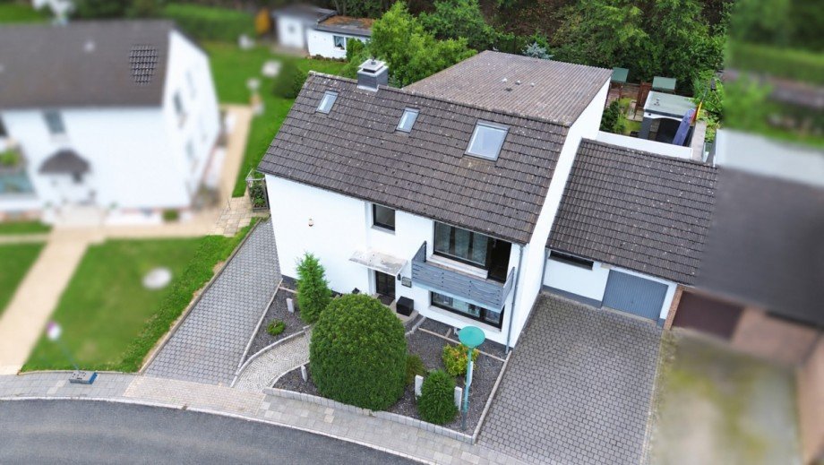 Drohnenaufnahme Zweifamilienhaus Duisburg