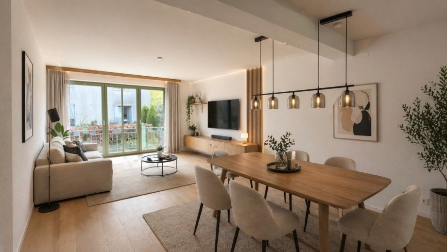 Beispiel Wohnzimmer Etagenwohnung Schwerte