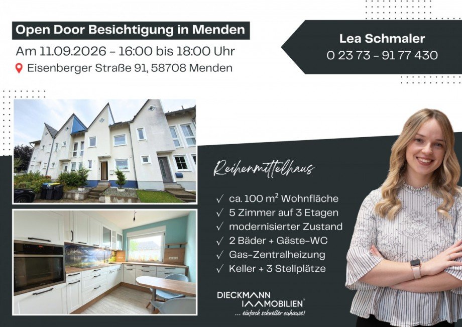 Open Door Information Reihenmittelhaus Menden