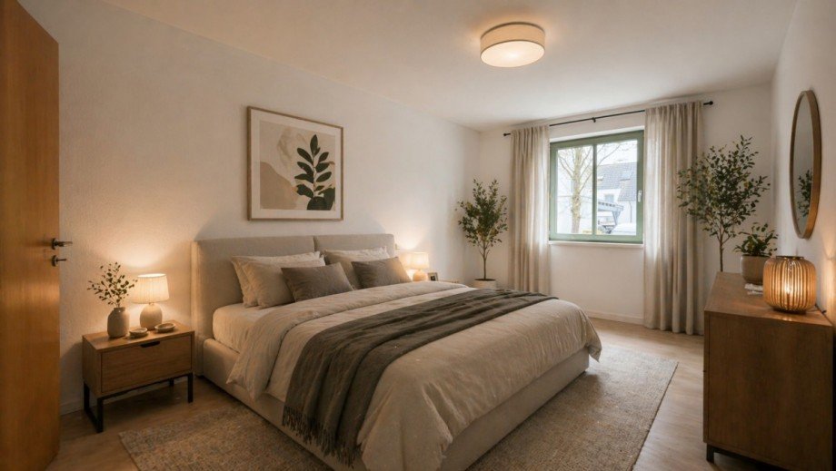 Beispiel Schlafzimmer Etagenwohnung Schwerte