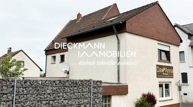 Au�enansicht Saffig Einfamilienhaus Gepflegtes Einfamilienhaus mit Einliegerwohnung und Gewerbepotenzial in Saffig