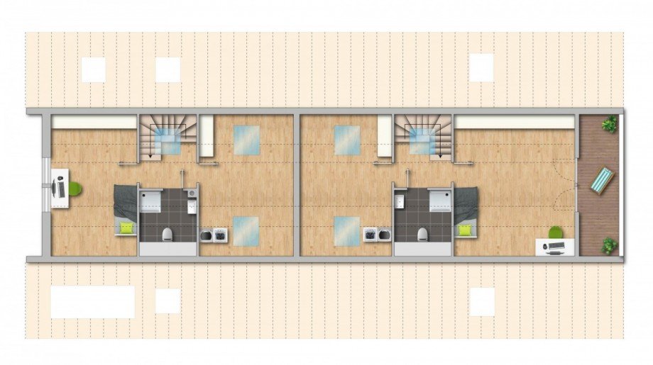 Spitzboden Etagenwohnung D�sseldorf