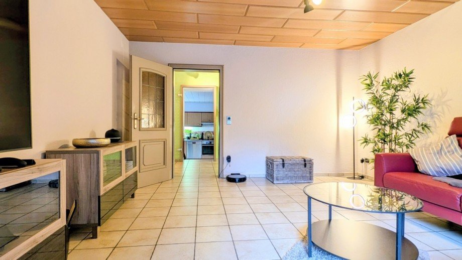 Bungalow, Wohnzimmer Zweifamilienhaus Duisburg / Walsum